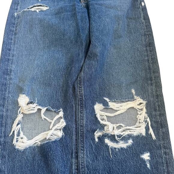 AGOLDE 90s High Rise Loose Fit Jean Psych Wash - Picture 6 of 10